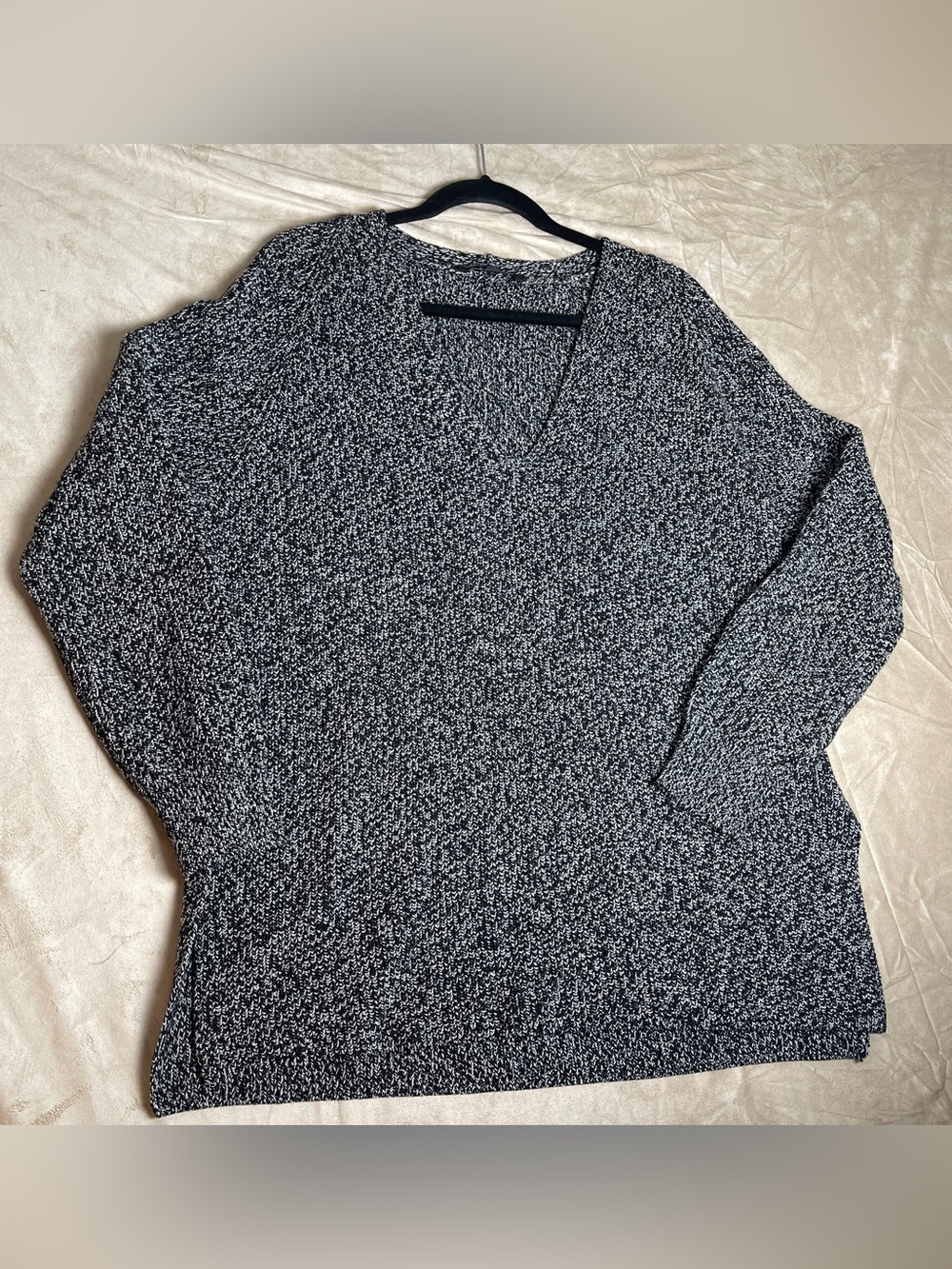 The Athleta Switchback Merino Wool Blend Tunic Sweater in size M